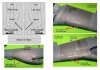 Omask 80090 P-51 D invasion stripes 18 inches - Oramask (for Eduard) 1/48